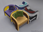 Living Set with Pillows [for&nbsp;The&nbsp;Sims&nbsp;3]