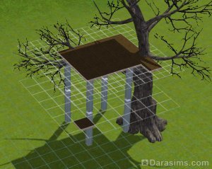 Домик на дереве в The Sims 3! 1356444226_005