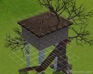Домик на дереве в The Sims 3! 1356445795_009