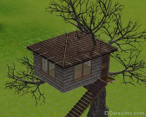 Домик на дереве в The Sims 3! 1356446798_011