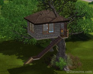 Домик на дереве в The Sims 3! 1356449655_013