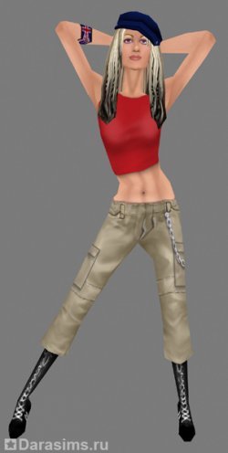 Кристина Агилера в The Sims: Superstar