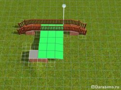 Строительство арочного моста в Симс 3