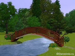 Строительство арочного моста в Симс 3