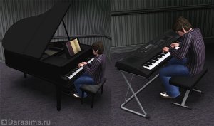 Навыки игры на новых музыкальных инструментах в «Симс 3: В сумерках»
