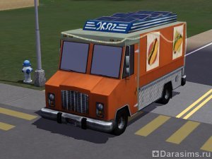 Фургон с едой в «The Sims 3 Late Night»