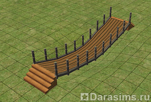 Строительство подвесного моста в Симс 2
