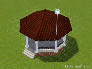 Строительство беседки в The Sims 3