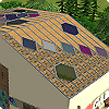 Строительство ветровых окон на крыше в Симс 2