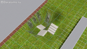 Строительство полуподвала в Симс 3