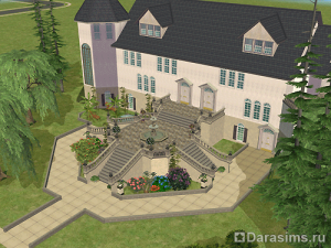 Парадная лестница в The Sims 2