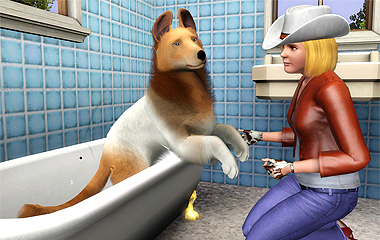 «The Sims 3 Питомцы» - охота, уход и блохи!