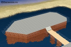 Строительство корабля без кодов в The Sims 3