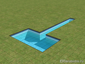 Водные горки в The Sims 2