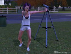 Новый способ смотреть в телескоп [The Sims 3]