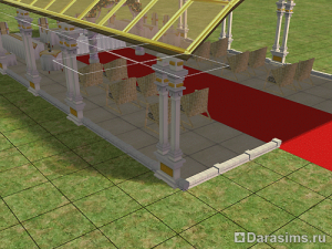 Строительство свадебного павильона в Симс 2