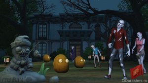 Plants vs. Zombies вторгается в Мунлайт Фолс в «The Sims 3 Сверхъестественное»