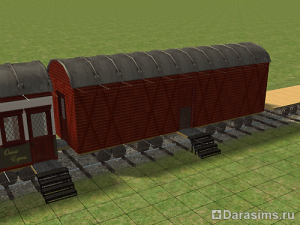Строительство поезда в The Sims 2