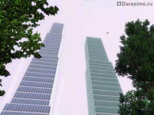 Строительство небоскребов в 43 этажа в Симс 3