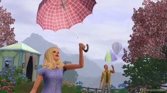 Дожди и зонтики в The Sims 3 Seasons