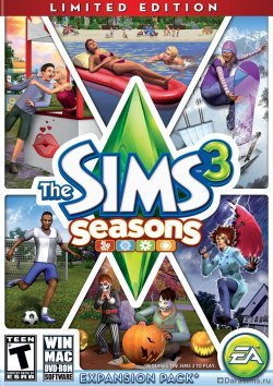 Обложка The Sims 3 Seasons