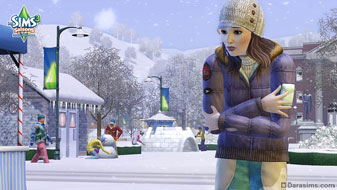 Зима в The Sims 3 Seasons