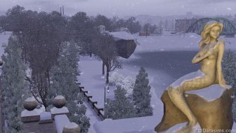 Зимний Твинбрук в «The Sims 3 Времена года»
