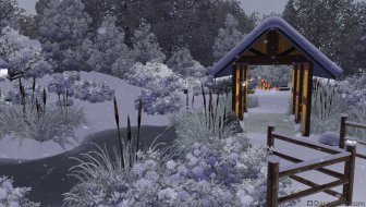 Зима в «The Sims 3 Времена года»