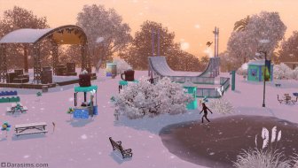 Зимний Старлайт Шорз в «The Sims 3 Времена года»