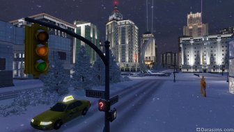 Зимний Бриджпорт в «The Sims 3 Времена года»