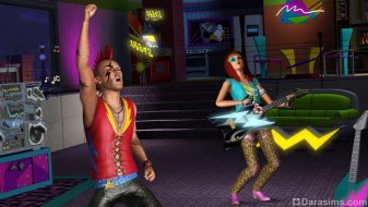 Вечеринка в стиле 80-ых из «The Sims 3 Стильные 70-е, 80-е, 90-е»