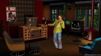 Музыка в каталоге «The Sims 3 Стильные 70-е, 80-е, 90-е»