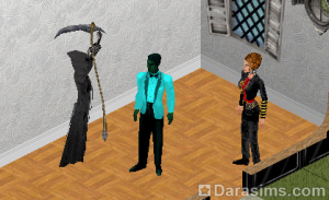 Виды смерти и призраки в The Sims