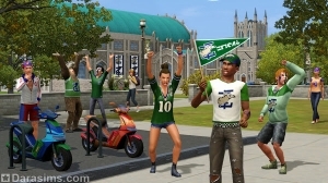 Бонус за предзаказ «The Sims 3 Студенческая жизнь» на Origin