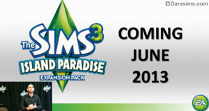 Некоторые подробности о «The Sims 3 Island Paradise»