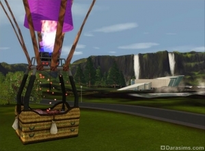 Воздушные шары в The Sims 3 Aurora Skies