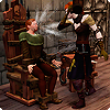 Стул для допросов в «Симс Средневековье: Пираты и знать»