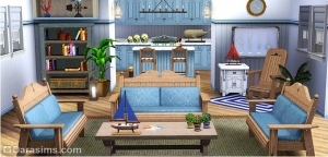 Набор «Жизнь у моря» в The Sims 3 Store