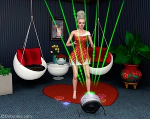 Навык лазерный ритм-а-кон в «The Sims 3 Вперед в будущее»