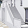 Как добавить под лестницей скос стены в Симс 3