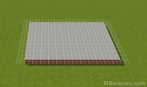 Строительство гаража в доме с фундаментом в «Симс 3»