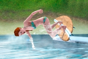 Волновая установка «Солнце, серфинг и вода» в The Sims 3 Store