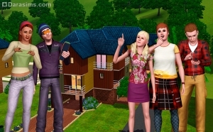 Жители Сансет Вэлли в The Sims 3