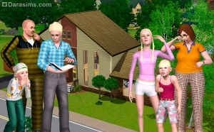 Жители Сансет Вэлли в The Sims 3