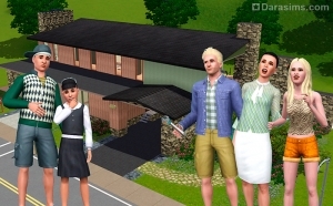 Жители Сансет Вэлли в The Sims 3