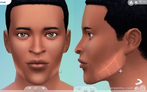 Редактор создания персонажей (CAS) в Симс 4: моделирование лица
