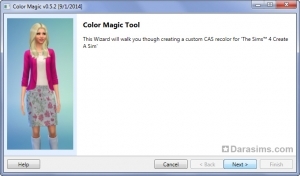 Создание перекрасок в The Sims 4 с помощью Color Magic и S4PE