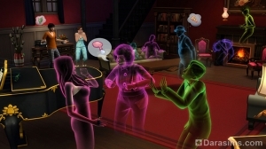 Становится страшно: в The Sims 4 появились призраки