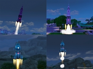 Карьера космонавта в The Sims 4
