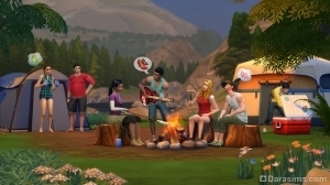 Симы отправляются «В поход!» с новым набором в The Sims 4